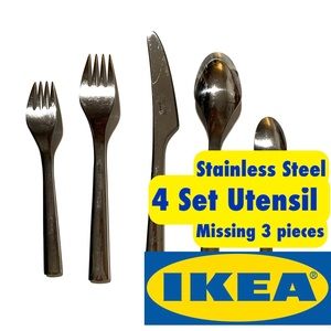 🍏BOGO🍏17PC IKEA Heavy Duty Stainless Steel 4 Set